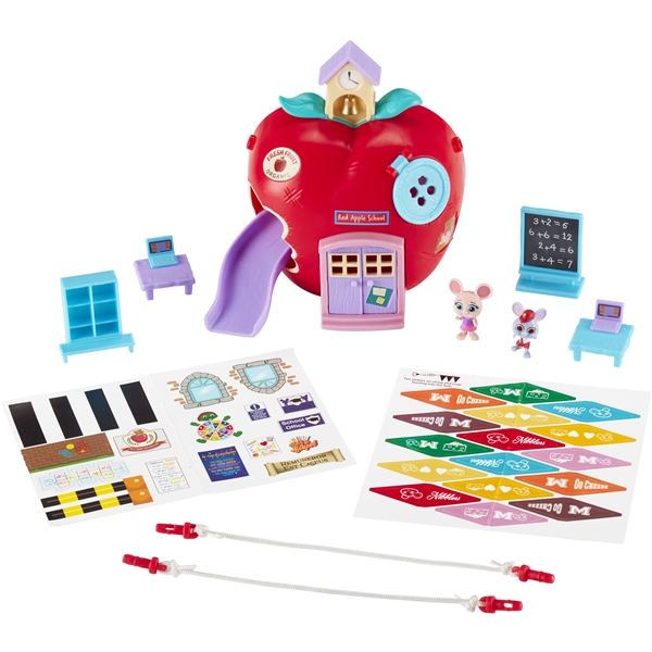 Mouse In The House The Red Apple School Playset (Kuva 2 tuotteesta 4)