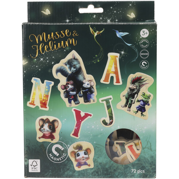 Musse & Helium Magneettikirjaimet (Kuva 4 tuotteesta 5)