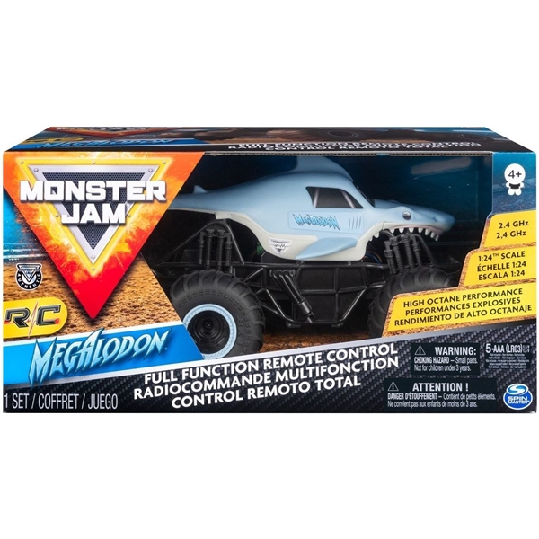 Monster Jam RC 1:24 Megalodon (Kuva 2 tuotteesta 4)