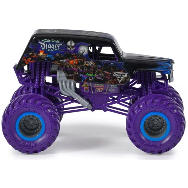 Monster Jam 1:24 Collector Trucks Son Uva Digger (Kuva 2 tuotteesta 3)