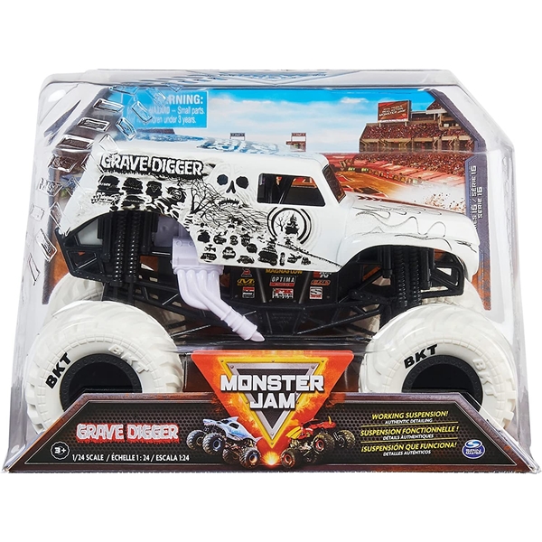 Monster Jam 1:24 Collector Trucks Grave Digger (Kuva 2 tuotteesta 2)