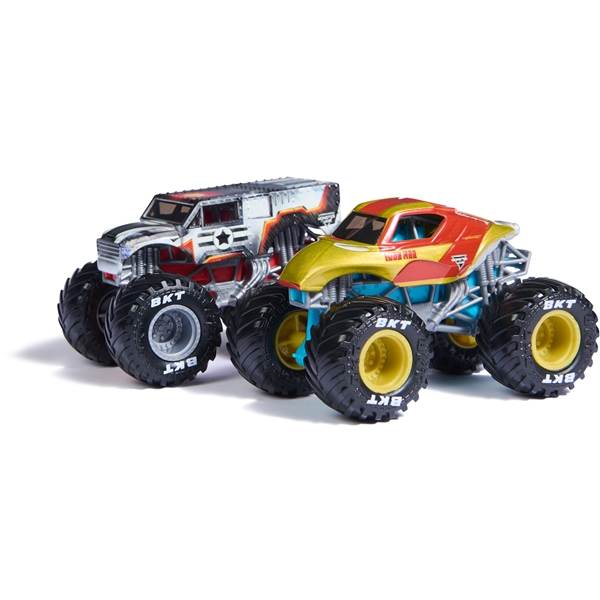 Monster Jam 1:64 Iron:War Machine 2-paketti (Kuva 2 tuotteesta 4)