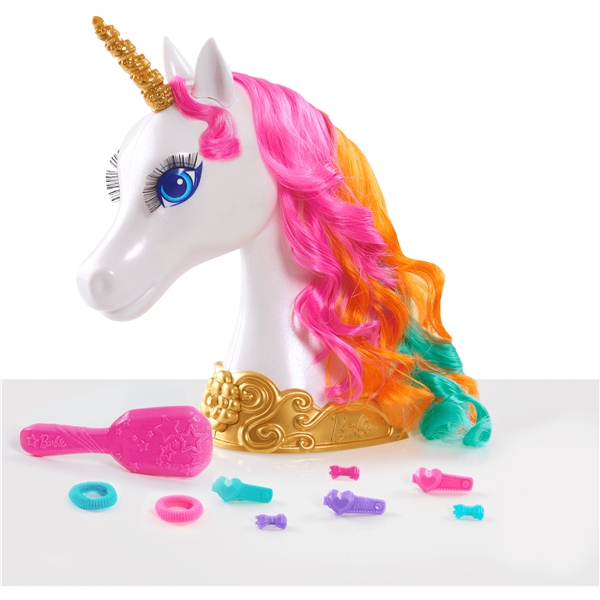 Barbie Unicorn Kampauspää (Kuva 1 tuotteesta 3)