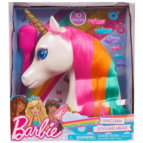 Barbie Unicorn Kampauspää (Kuva 3 tuotteesta 3)