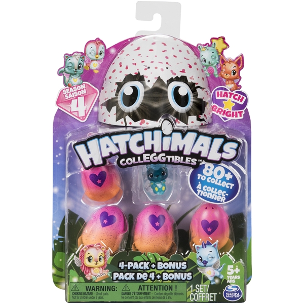 Hatchimals Colleggtibles 4-p Bonus S4 (Kuva 1 tuotteesta 2)
