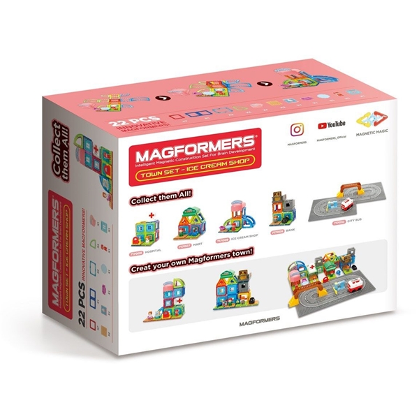 Magformers Ice Cream Set (Kuva 2 tuotteesta 3)