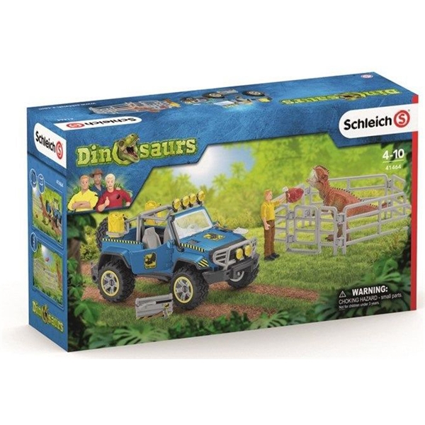 Schleich 41464 Maastoauto Dinosaurusten Ulkovartio