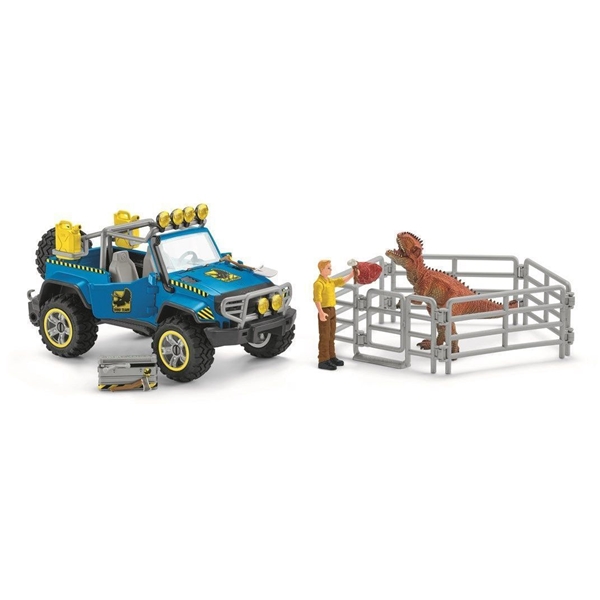 Schleich 41464 Maastoauto Dinosaurusten Ulkovartio (Kuva 2 tuotteesta 5)