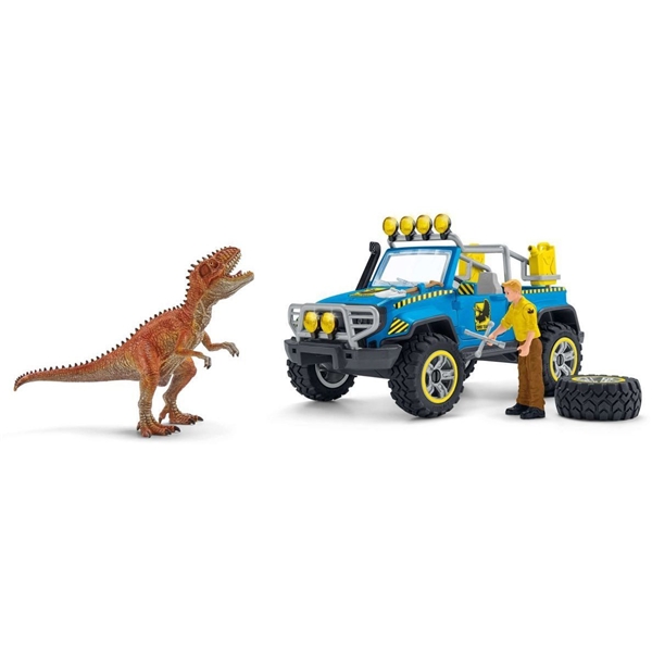 Schleich 41464 Maastoauto Dinosaurusten Ulkovartio (Kuva 4 tuotteesta 5)