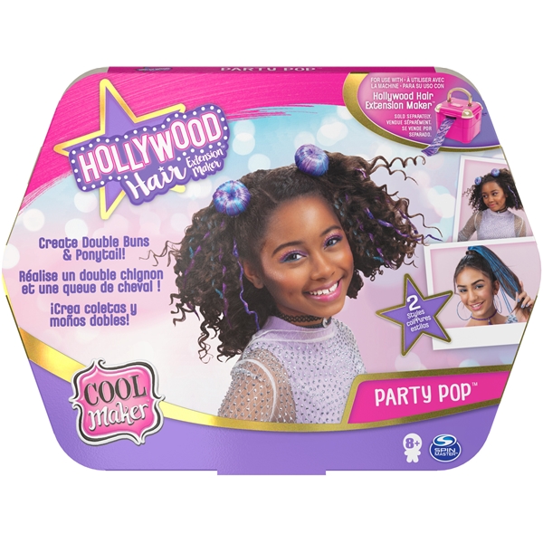 Cool Maker Hollywood Hair Styling Pack Party Pop (Kuva 1 tuotteesta 2)