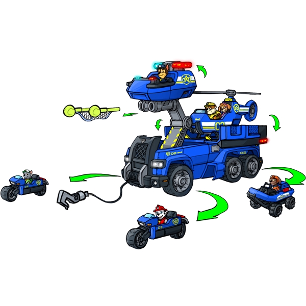 Paw Patrol Ultimate Police Cruiser (Kuva 5 tuotteesta 5)