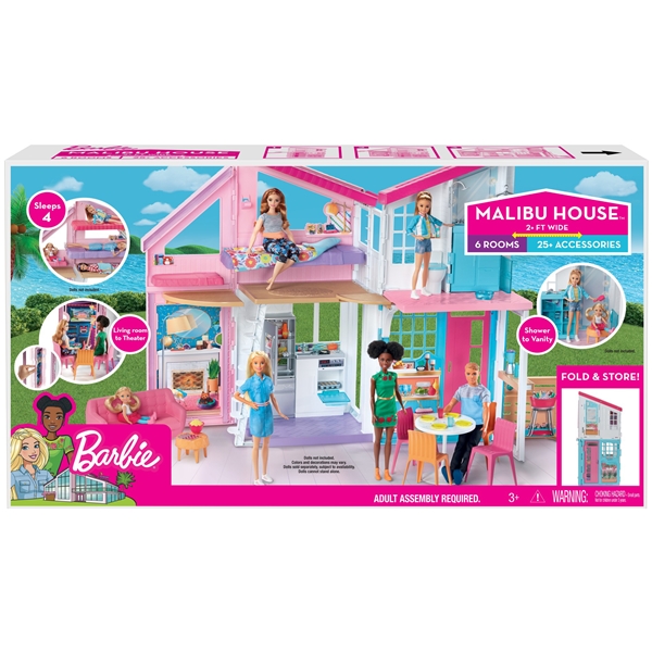 Barbie Malibu Talo lelusetti (Kuva 3 tuotteesta 6)