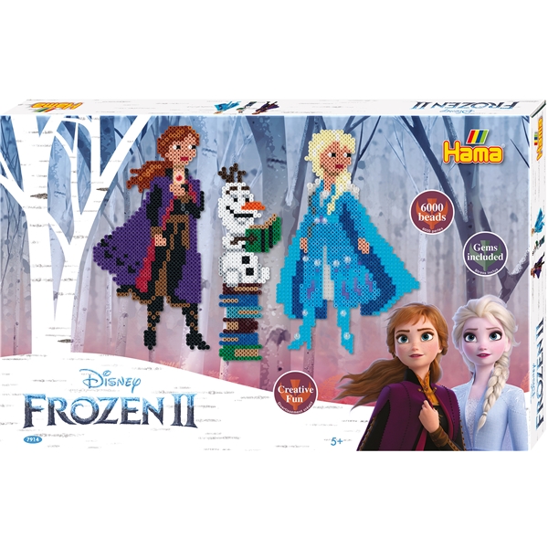 Hama Midi Giant Gift Box Disney Frozen 2 6000 Kpl