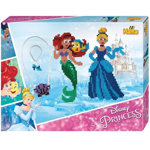 Hama Midi Gift Box Disney Princess 4000 kpl (Kuva 1 tuotteesta 3)