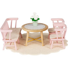 Lundby ruokasalin kalusteet, 4 kpl