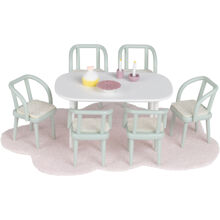 Lundby ruokasalin kalusteet, 6 kpl