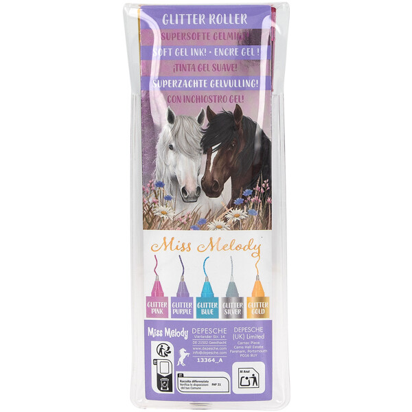 Miss Melody Glittergeelikynät 5-pack (Kuva 4 tuotteesta 4)