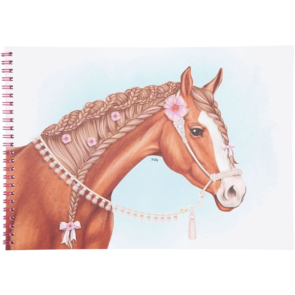 Miss Melody Style Your Horse Värityskirja (Kuva 5 tuotteesta 7)