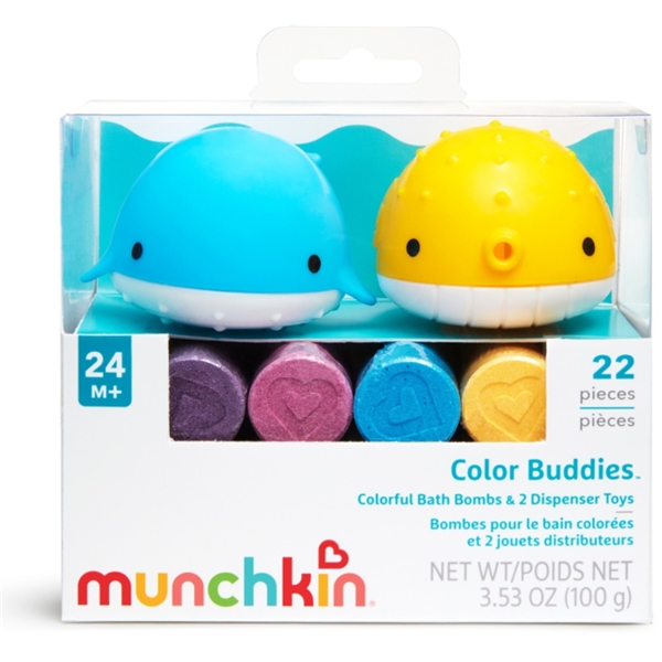 Munchkin Colour Buddies + 20-p Bath Bombs (Kuva 6 tuotteesta 6)