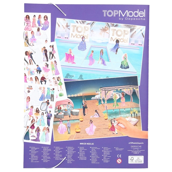TOPModel Glamour Stickerworld (Kuva 4 tuotteesta 4)