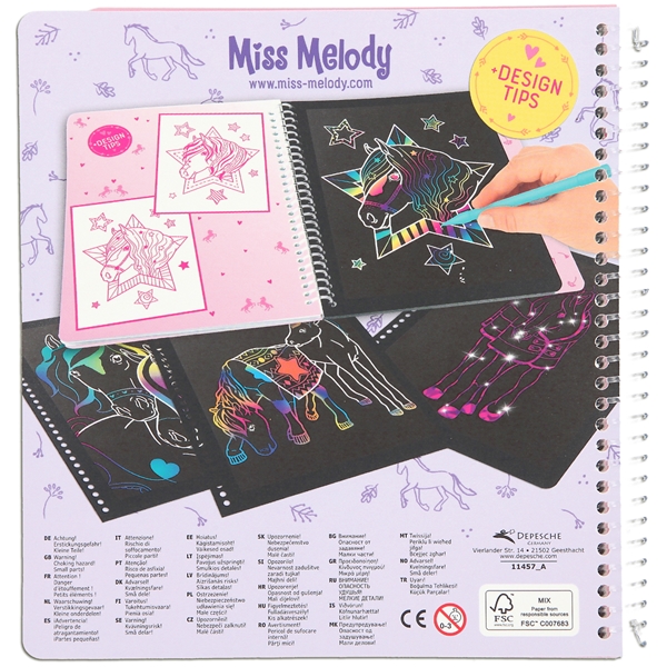 Miss Melody Magic Raaputuskirja (Kuva 4 tuotteesta 4)