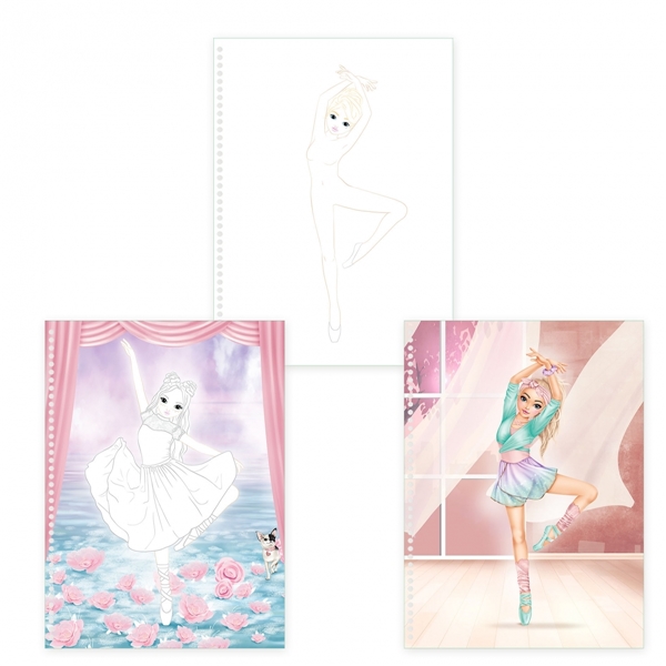 Fantasy Suunnittelukirja Ballerina (Kuva 4 tuotteesta 5)