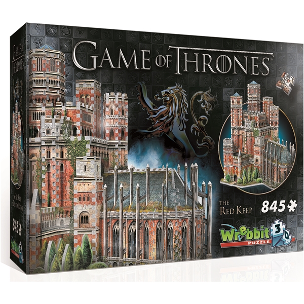 Wrebbit 3D-palapeli Game of Thrones Red Keep (Kuva 1 tuotteesta 6)