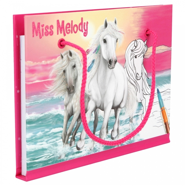 Miss Melody Askartelukirja monivärikynän kera (Kuva 2 tuotteesta 3)