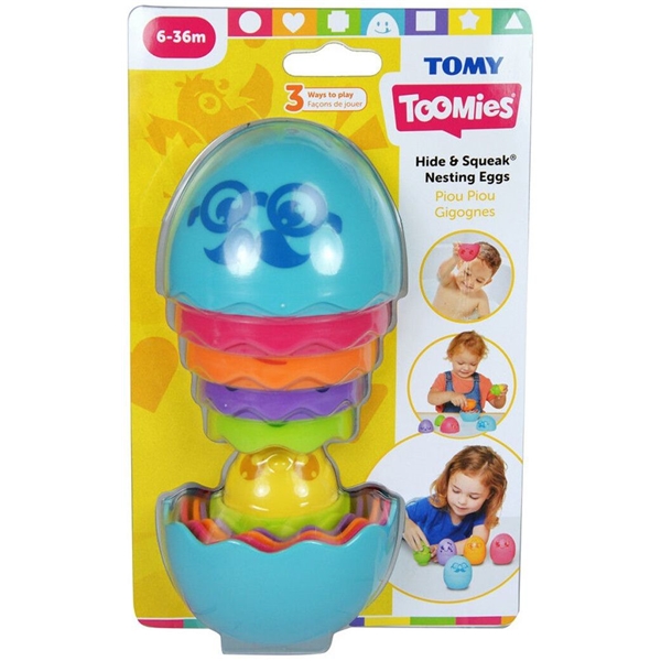 Toomies Hide & Squeak Nesting Eggs (Kuva 7 tuotteesta 7)