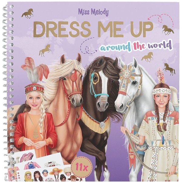 Miss Melody Dress Me Up, Around the World