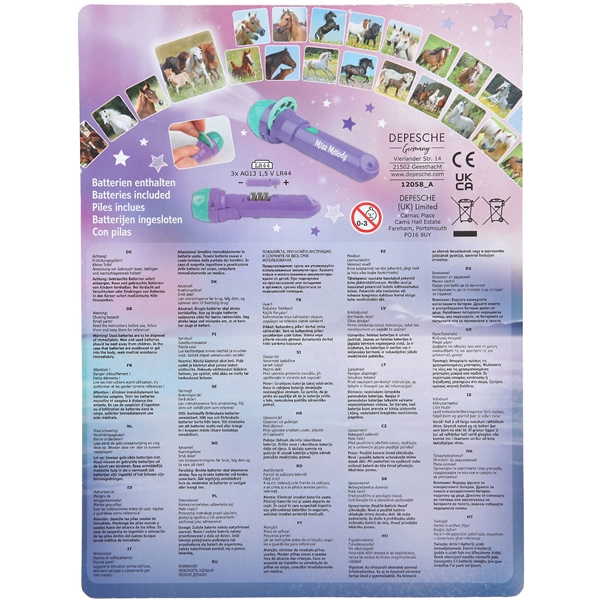 Miss Melody Taskulamppu visuaalisella teholla (Kuva 4 tuotteesta 4)