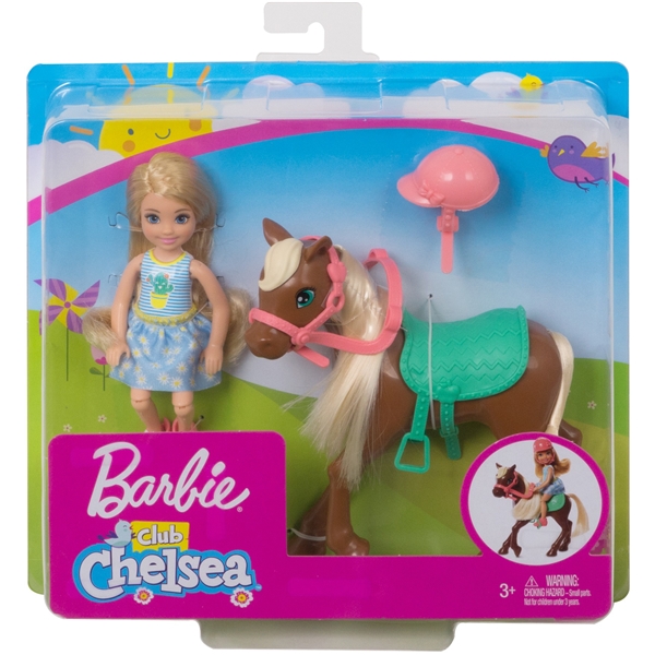 Barbie Chelsea & Ponny (Kuva 3 tuotteesta 3)