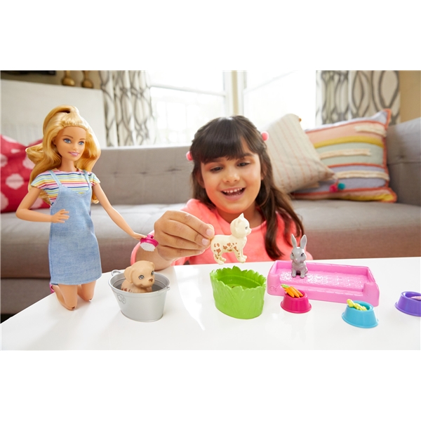 Barbie Play & Wash Kotieläin Lelusetti (Kuva 3 tuotteesta 3)