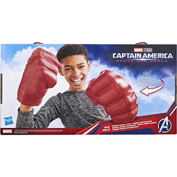 Avengers Captain America NWO Red Hulk Smash Nyrkit (Kuva 3 tuotteesta 6)