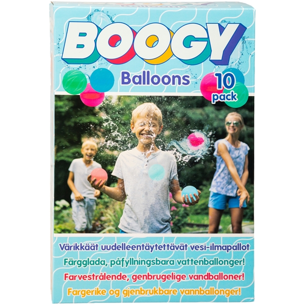 Boogy Balloons Vesipallot 10 kpl (Kuva 1 tuotteesta 3)