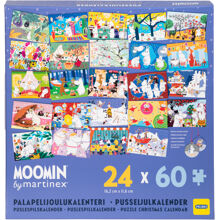 Muumi palapelijoulukalenteri 24 x 60 palaa