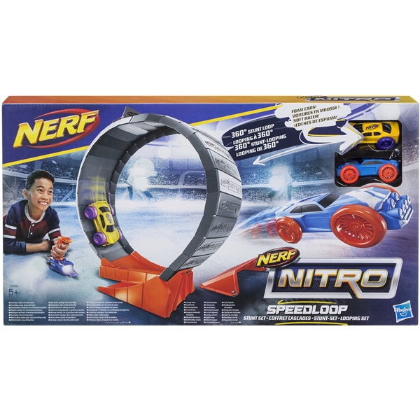 Nerf Nitro Speed Loop Stunt Set (Kuva 2 tuotteesta 2)