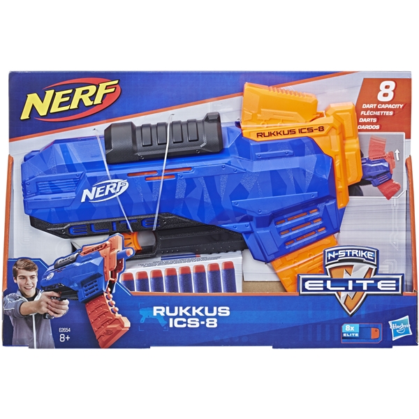 Nerf N-Strike Elite Rukkus ICS-8 (Kuva 2 tuotteesta 2)
