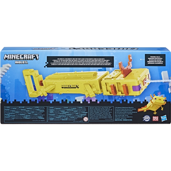 NERF Super Soaker Minecraft Axolotl (Kuva 3 tuotteesta 3)