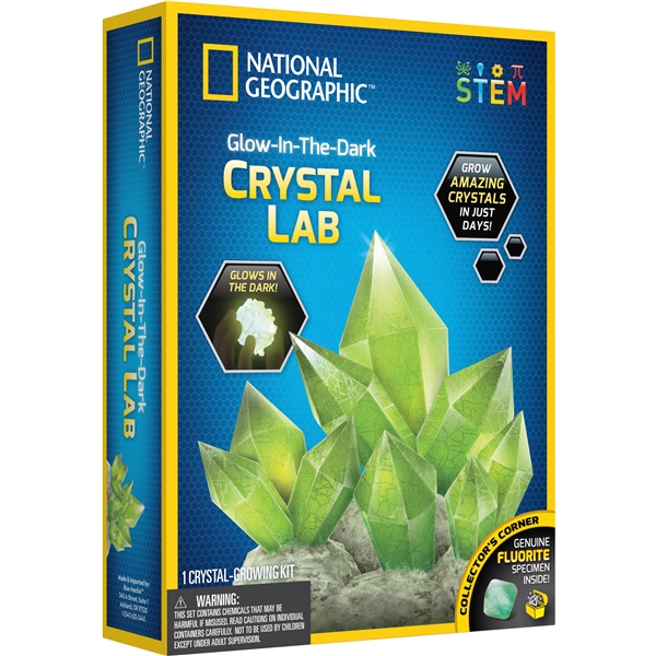 National Geographic Glow in Dark Crystal Growing (Kuva 1 tuotteesta 6)