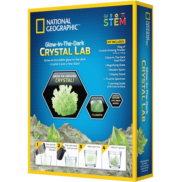 National Geographic Glow in Dark Crystal Growing (Kuva 6 tuotteesta 6)