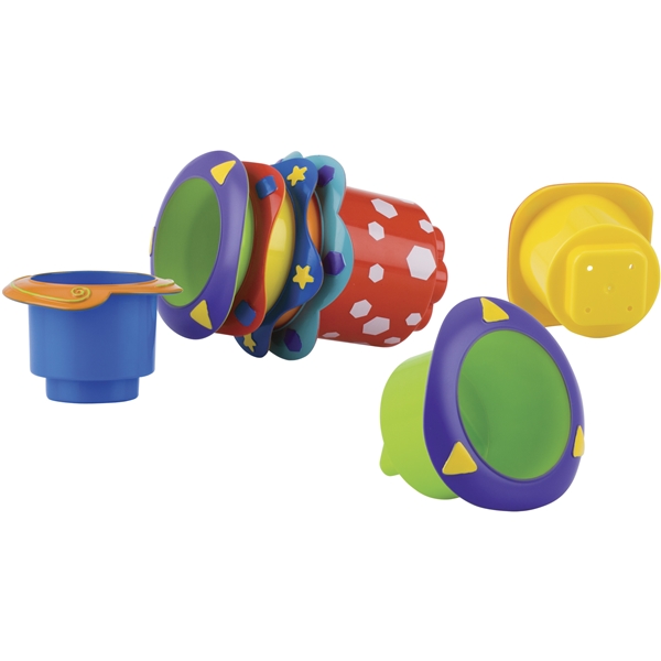 Nuby Stacking Bath Cups 5-p (Kuva 1 tuotteesta 4)