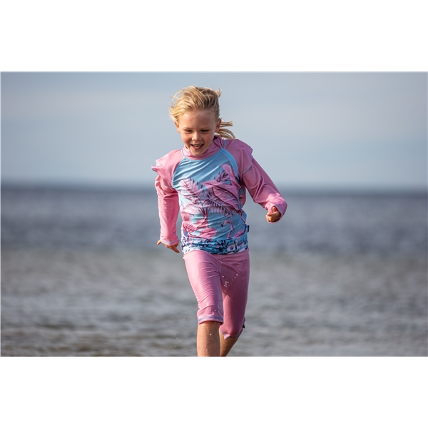 Swimpy UV Shortsit Vaaleanpunaiset Flamingo (Kuva 3 tuotteesta 3)