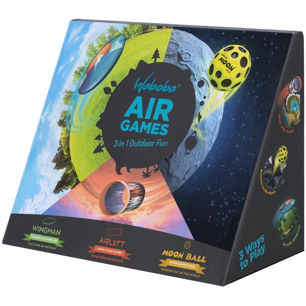 Waboba 3-i-1 Air Games Bundle Pack (Kuva 2 tuotteesta 2)