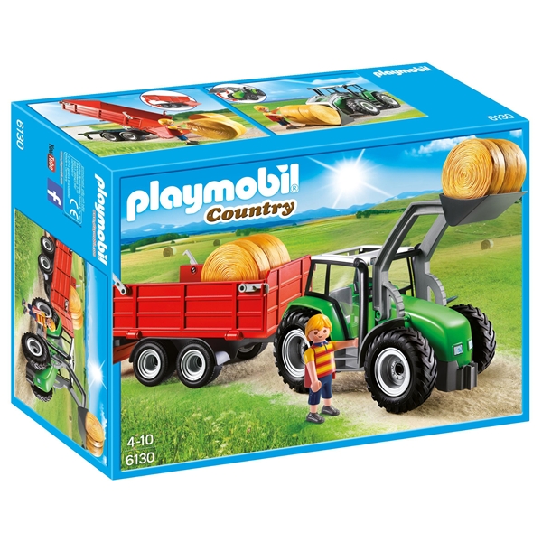 6130 Playmobil Suuri Traktori peräkärryllä (Kuva 1 tuotteesta 2)