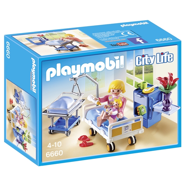 6660 Playmobil Synnytyshuone ja Pinnasänky (Kuva 1 tuotteesta 2)