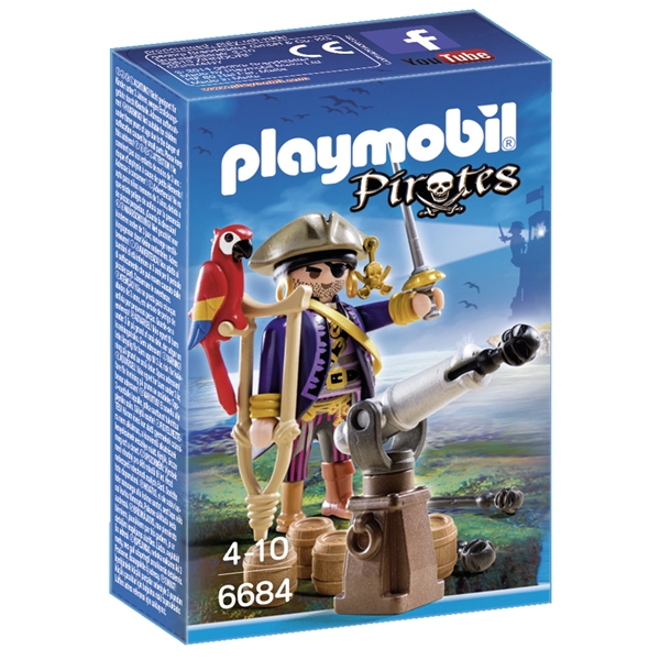 6684 Playmobil Merirosvokapteeni (Kuva 1 tuotteesta 2)