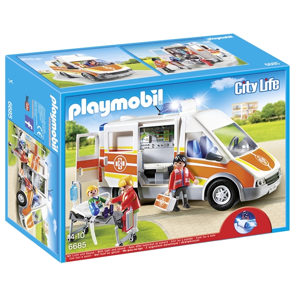 6685 Playmobil Ambulanssi valo- ja äänitehostein (Kuva 1 tuotteesta 2)
