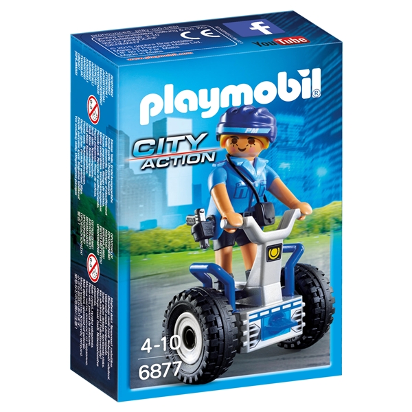 6877 Playmobil Poliisinainen Tasapainoralliautolla (Kuva 1 tuotteesta 3)