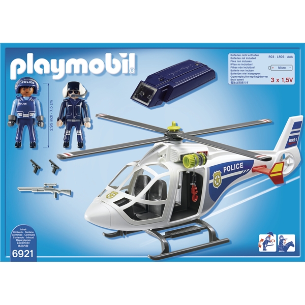 6921 Playmobil Poliisihelikopteri (Kuva 2 tuotteesta 3)